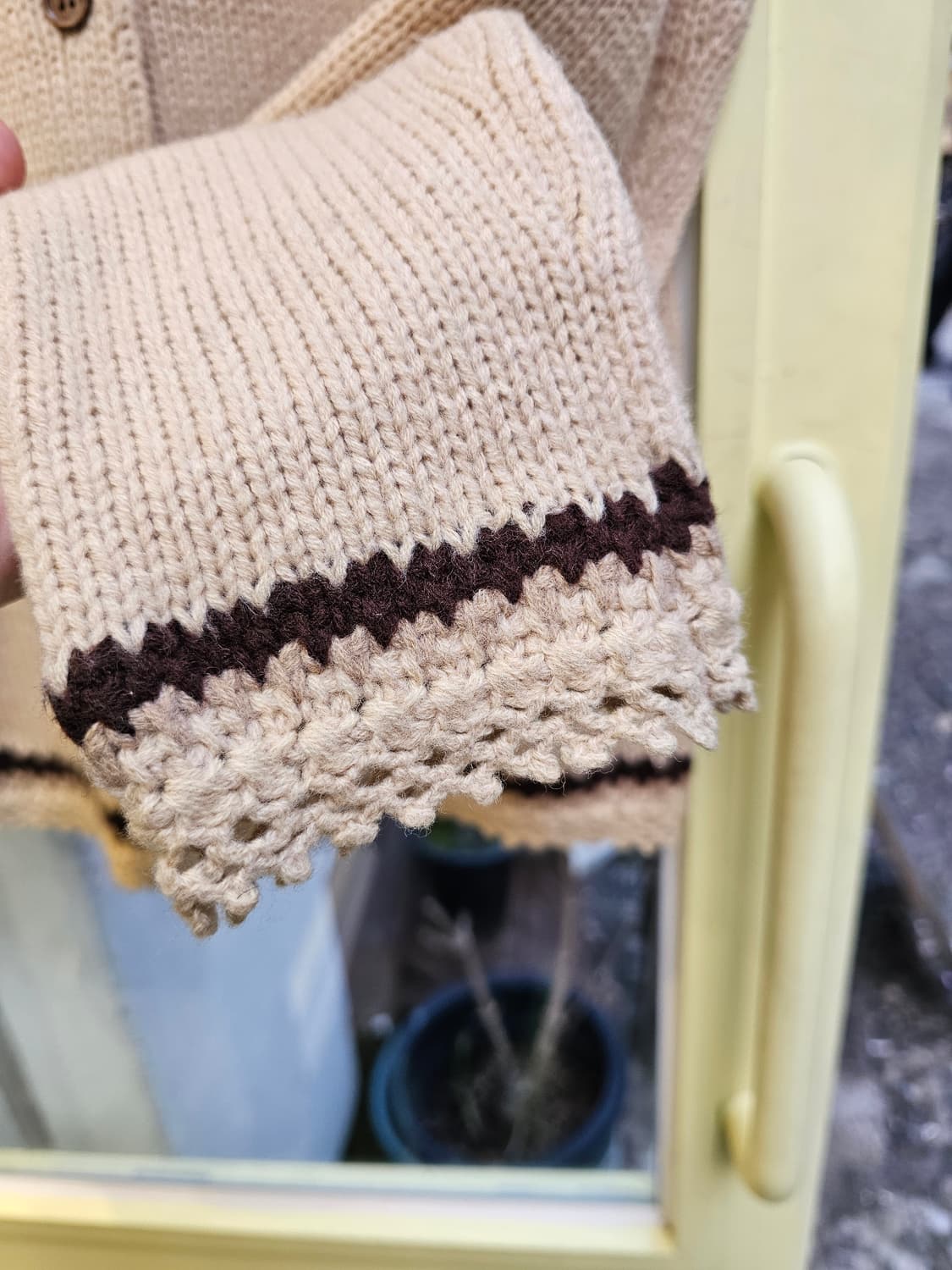 Jean-cox 에스닉 울 가디건 상품이미지5