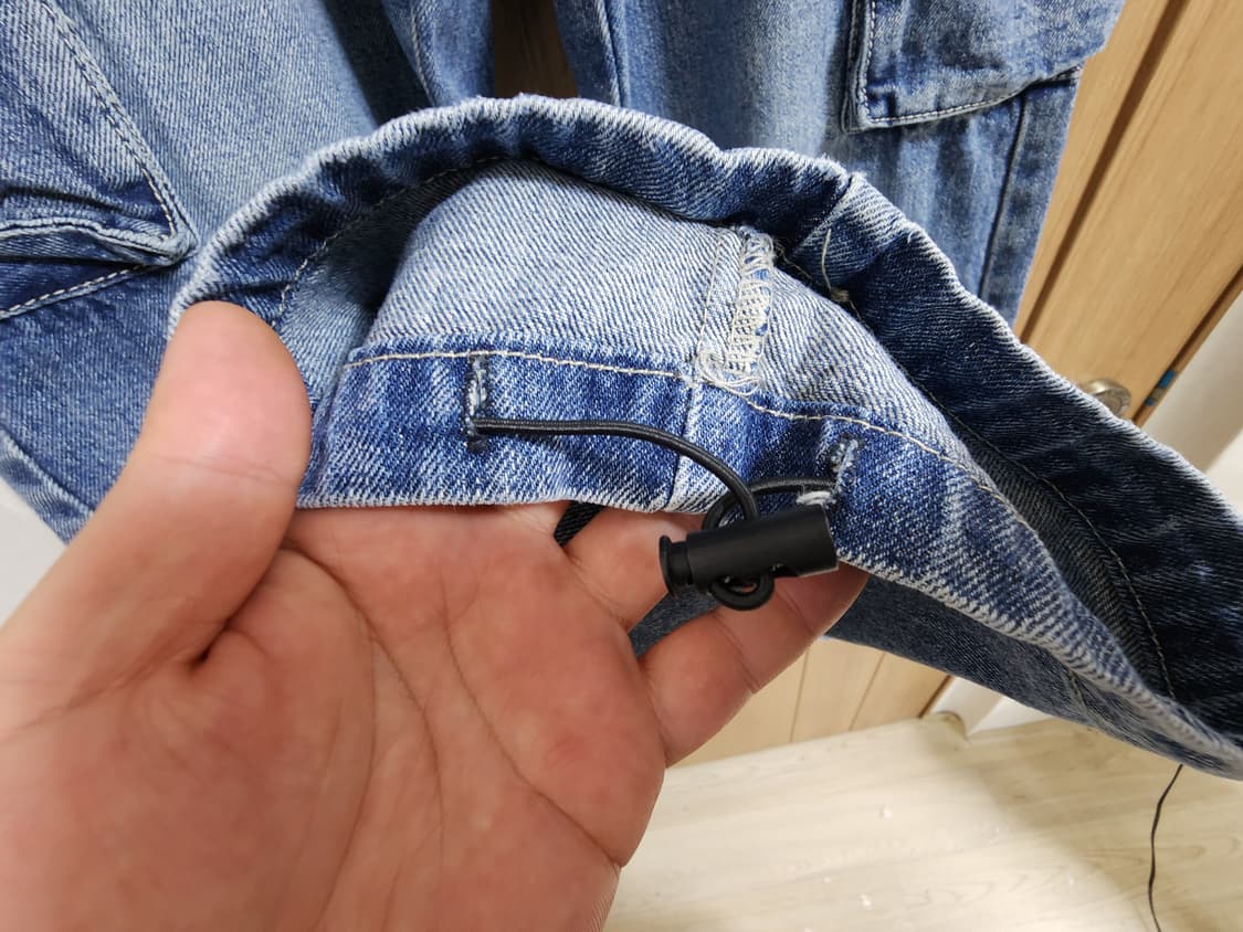 (S)여성 오디너리홀리데이 카고 데님 팬츠 상품이미지5