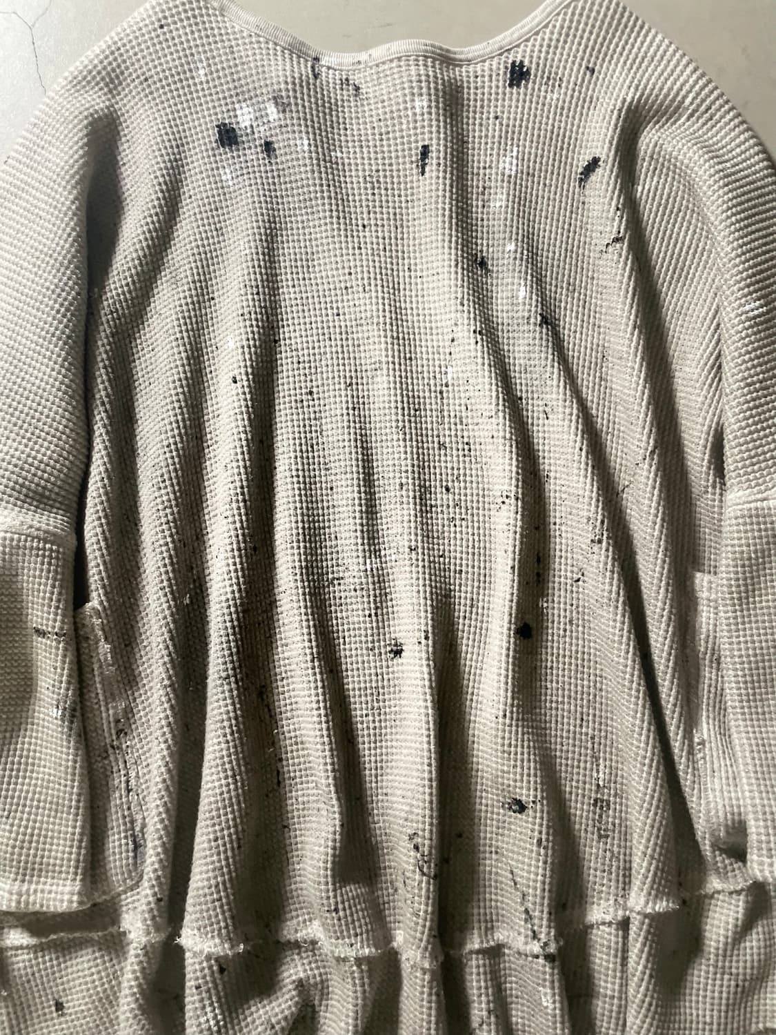 KZ ATELIER  Waffle Oversized Pullover 상품이미지3