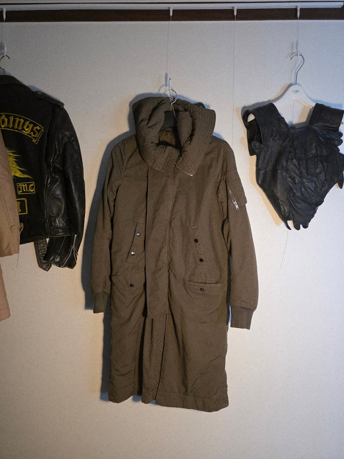 Rick Owens DRKSHDW 13fw long parka coat 상품이미지4