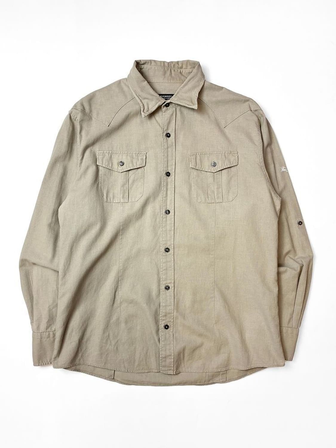 버버리 블랙라벨 재팬 투포켓 셔츠 PN5073 상품이미지1