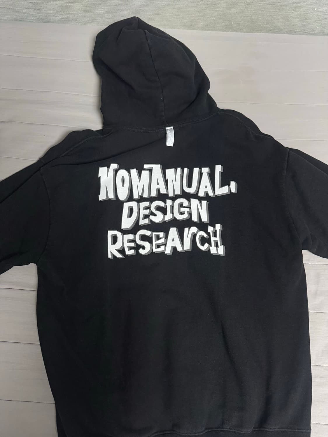 노매뉴얼 후드티 상품이미지2