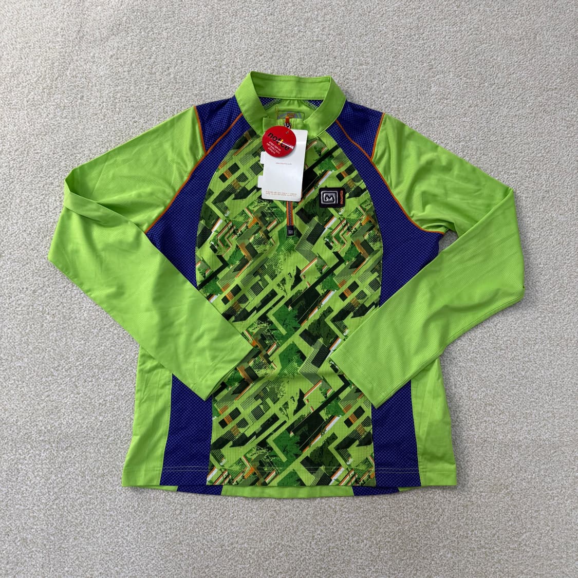 [95] 새상품 MOUNTIA 반집업 기능성 긴팔티셔츠 0119T1 상품이미지1