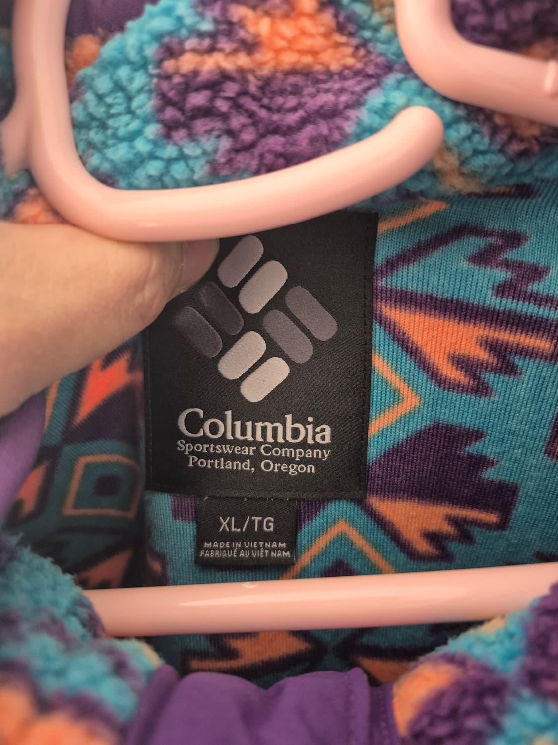 컬럼비아 플리스 XL 패턴 스웨터 상품이미지2