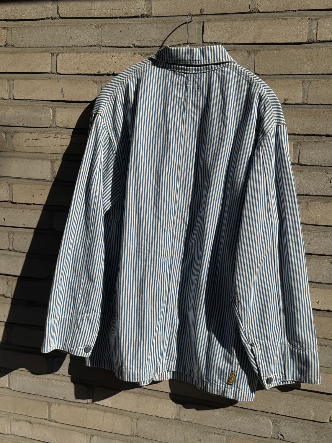 90s armani jeans stripe jacket 상품이미지3