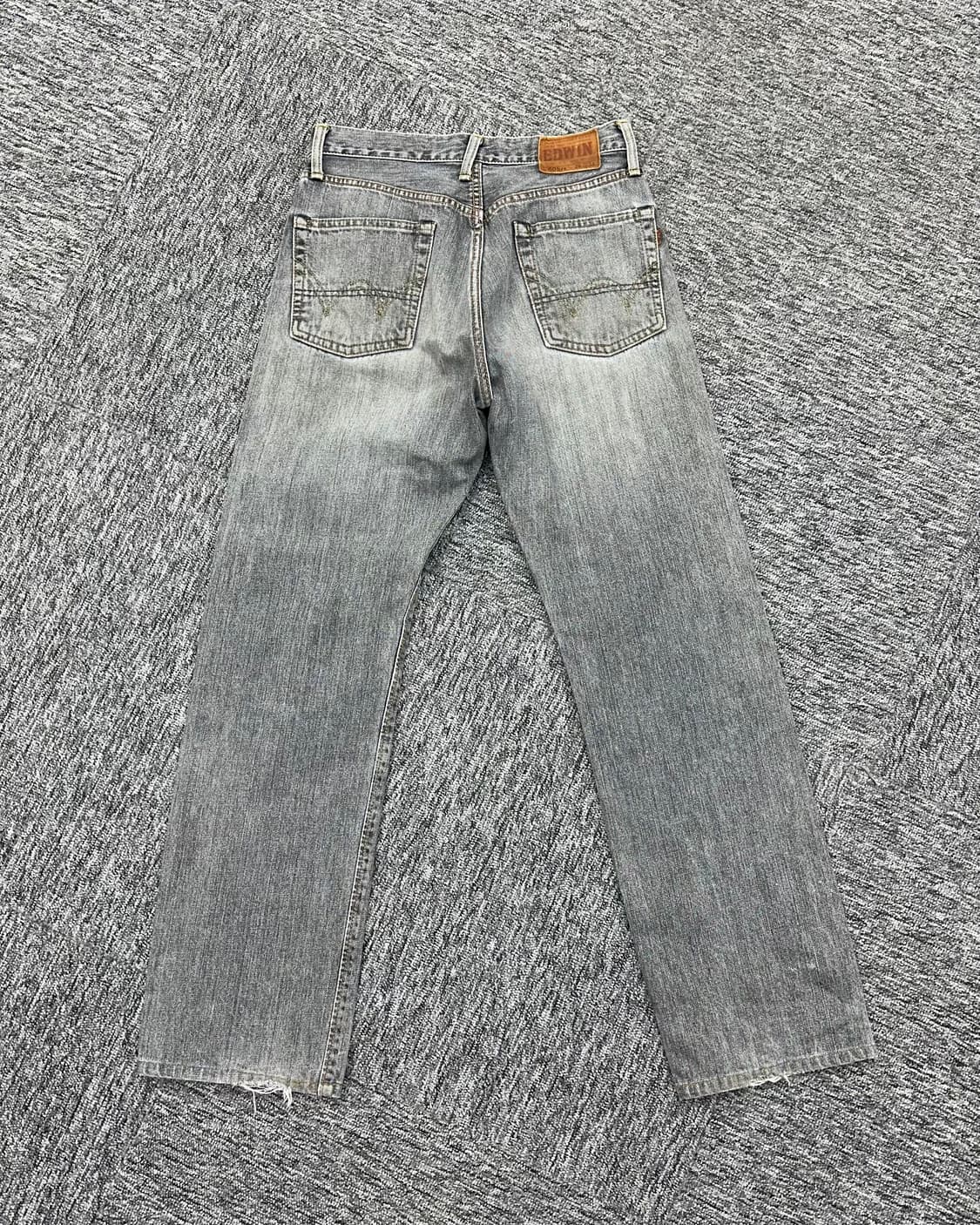 (허단37)에드윈 505ZX 그레이 데님-M1381 상품이미지7