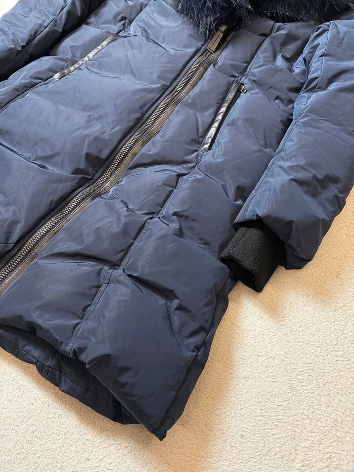 맥케이지 북방 라쿤 덕다운 파카 롱 패딩 PN7372 상품이미지5