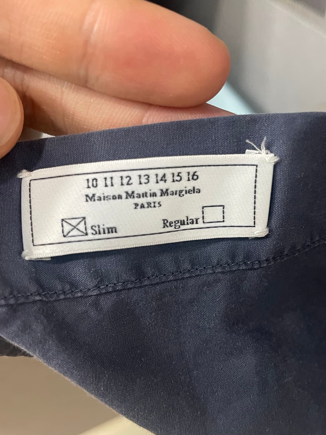 메종 마르지엘라 슬림핏 셔츠 상품이미지4