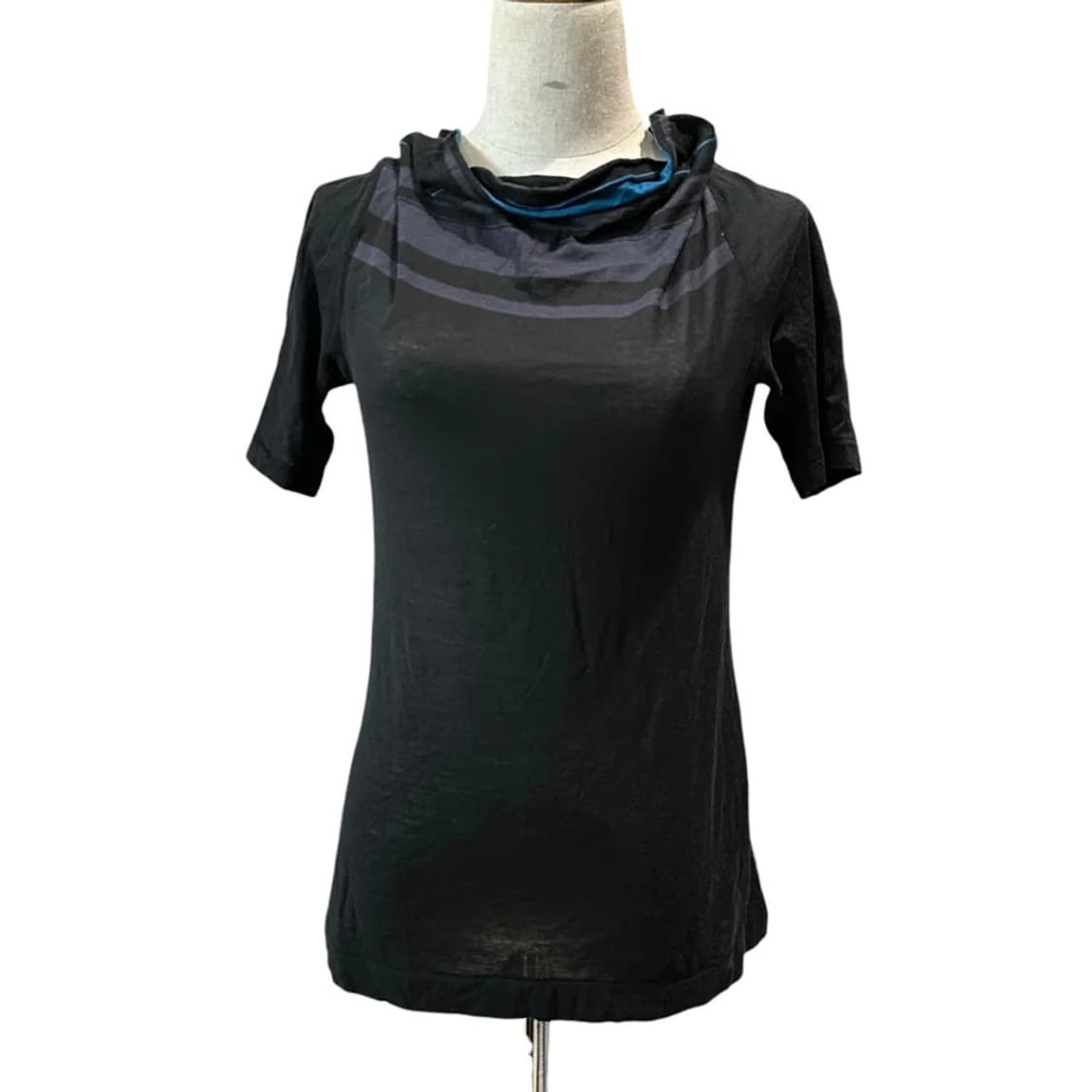 [3] 요지야마모토 누아르 하이넥 반팔 상품이미지1