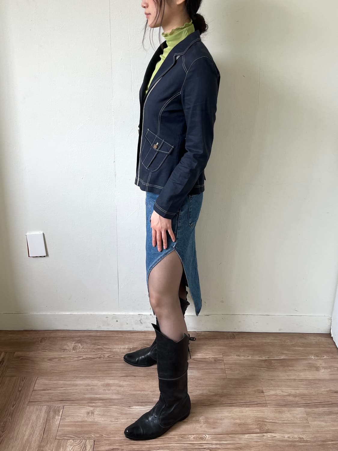 HIROKO BIS 린넨 자켓 상품이미지9