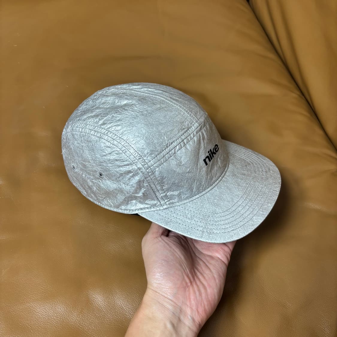 Nike 나이키 헤리티지 AW84 마스랜딩 실버 캠프캡 모자 Silver 상품이미지3