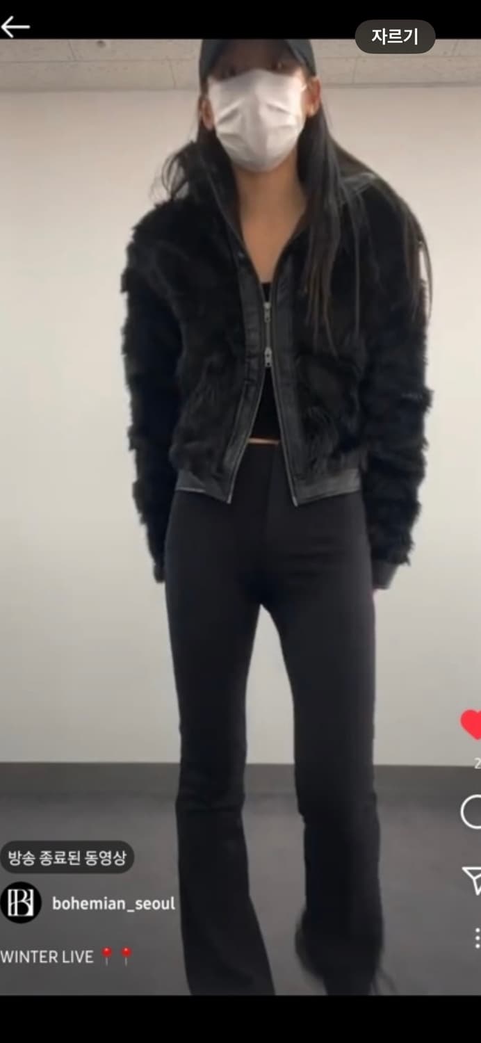 보헴서 하이넥 투웨이 퍼자켓 상품이미지2