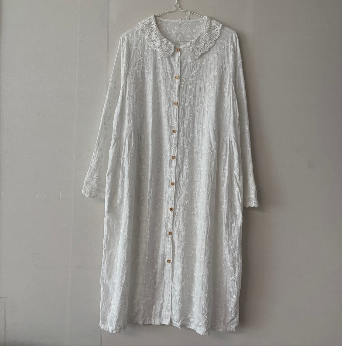 자수 원피스 아우터 모리~ 상품이미지1