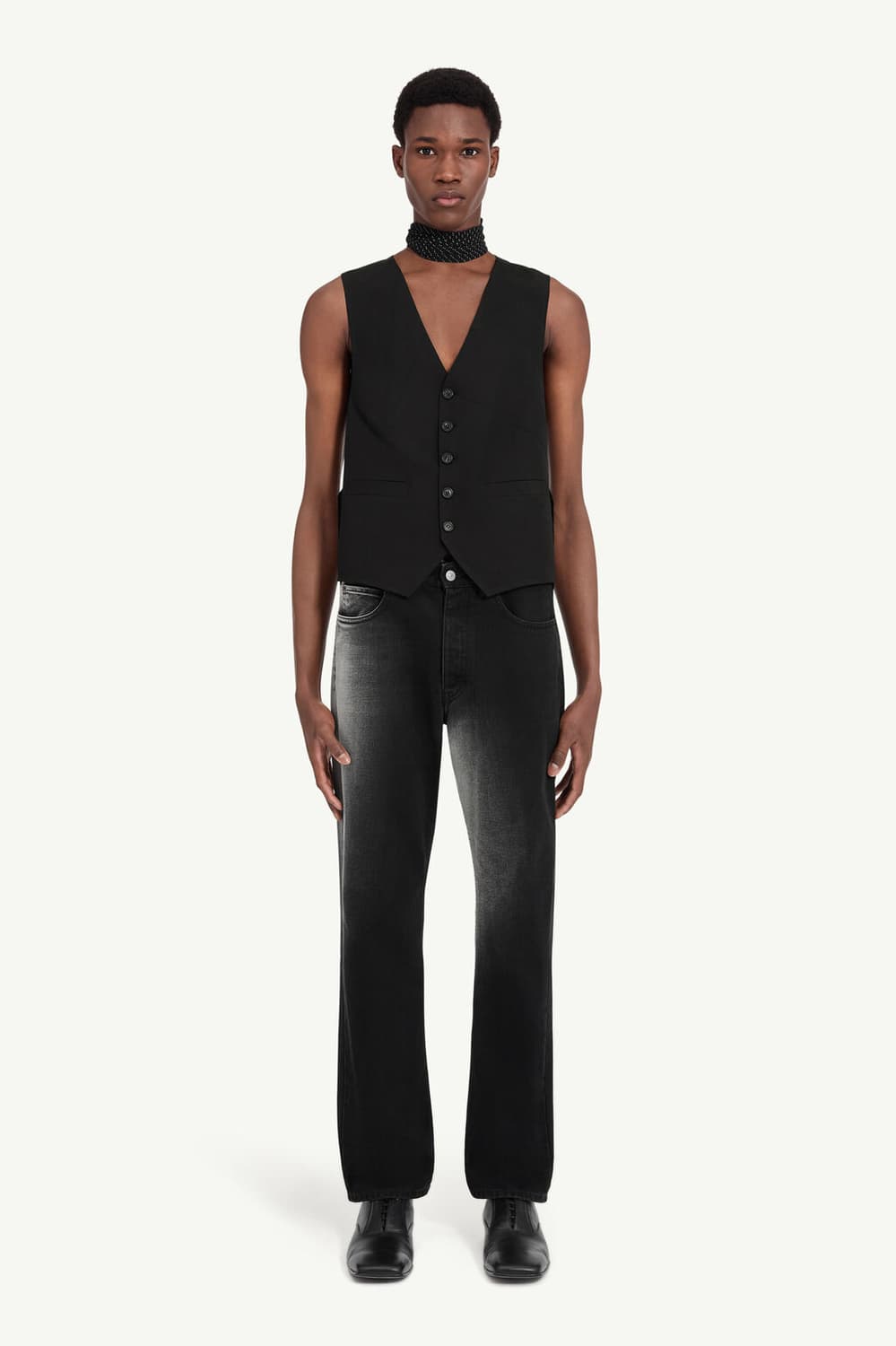 MM6 메종 마르지엘라 싱글-브레스티드 베스트 상품이미지1