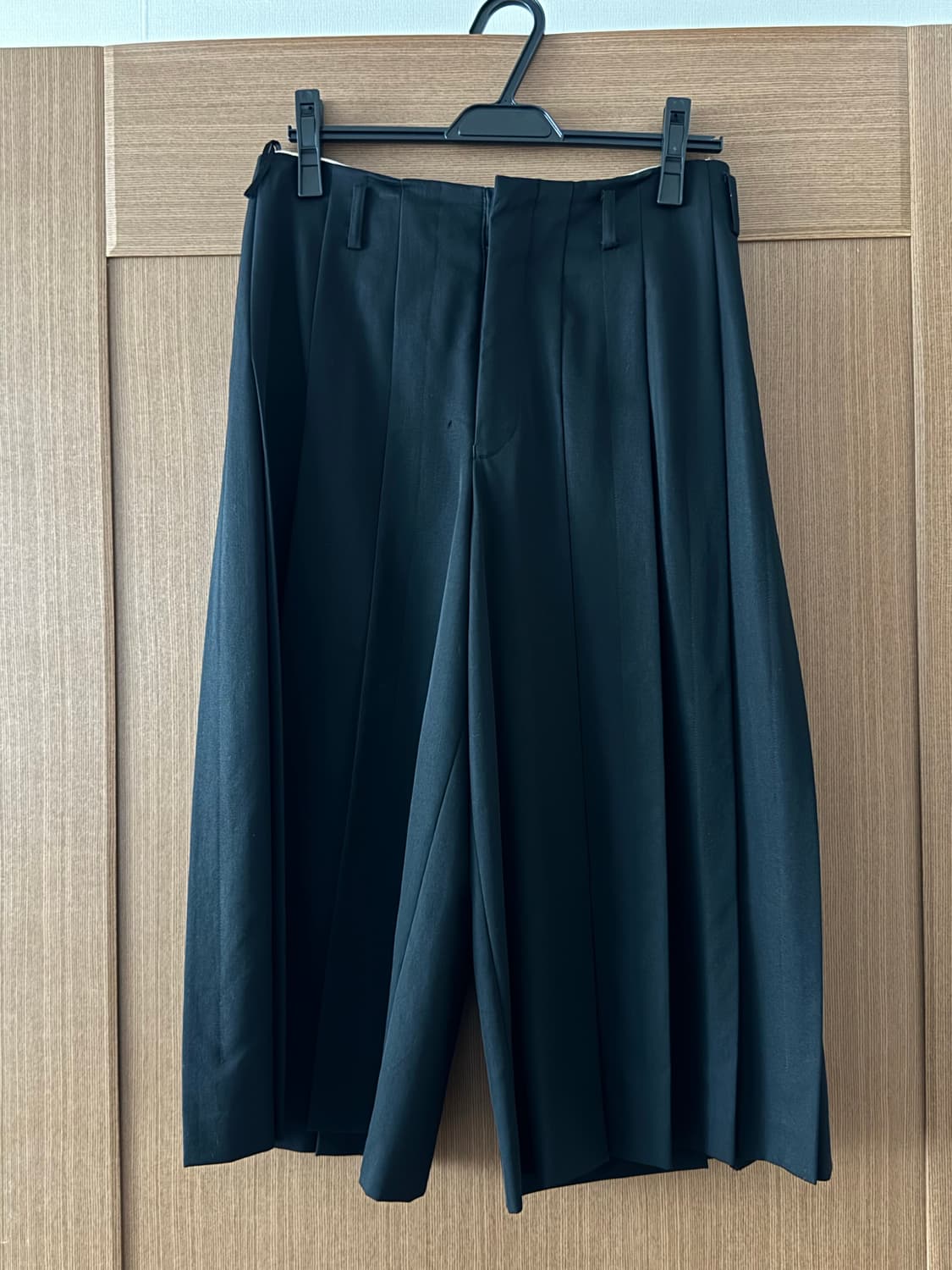 꼼데가르송 꼼데가르송 아코디언 울 팬츠 (블랙, s) 상품이미지1