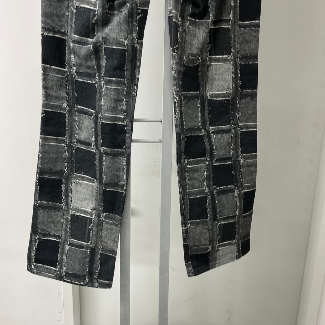 앤더슨벨 패턴 데님 팬츠 S 상품이미지3