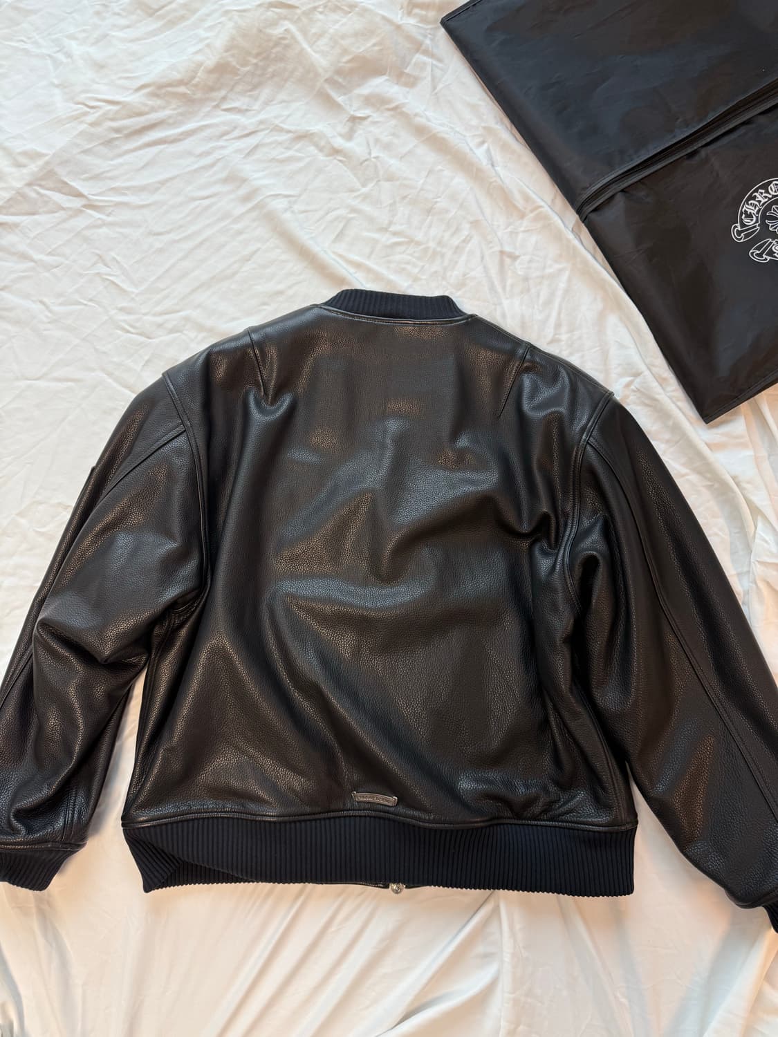 크롬하츠 헤비레더 CH ma-1 봄버 자켓 상품이미지4