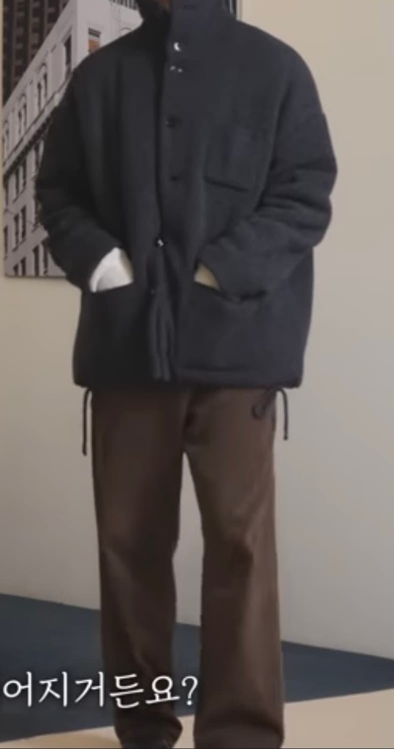 우마뭉 울 니트 자켓 M사이즈 상품이미지3