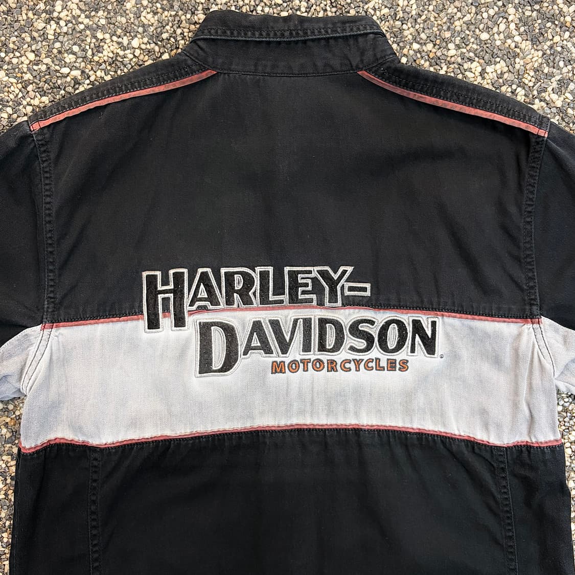 할리데이비슨 아이언 블록 반팔 셔츠 (L) 상품이미지2