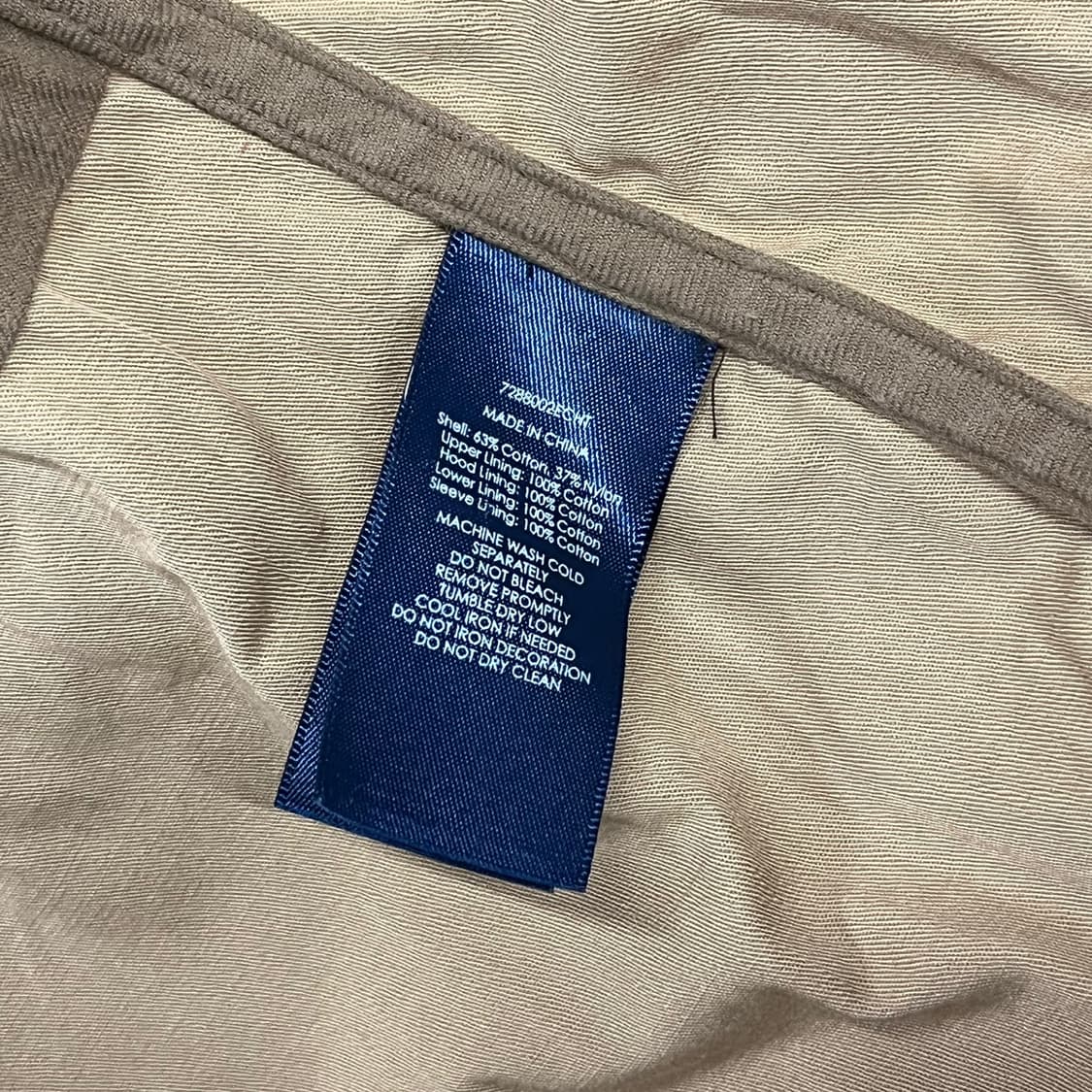 [정품/M] 폴로 랄프로렌 오렌지색 후드 야상 점퍼 b17 상품이미지7