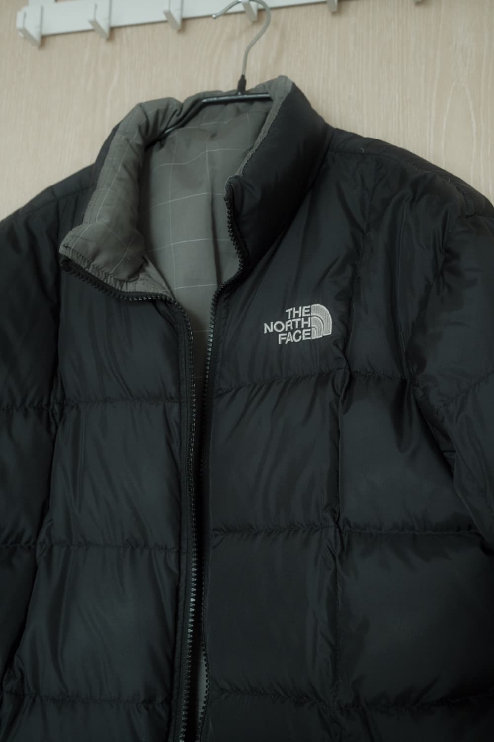 노스페이스 리버시블 패딩 블랙 상품이미지9