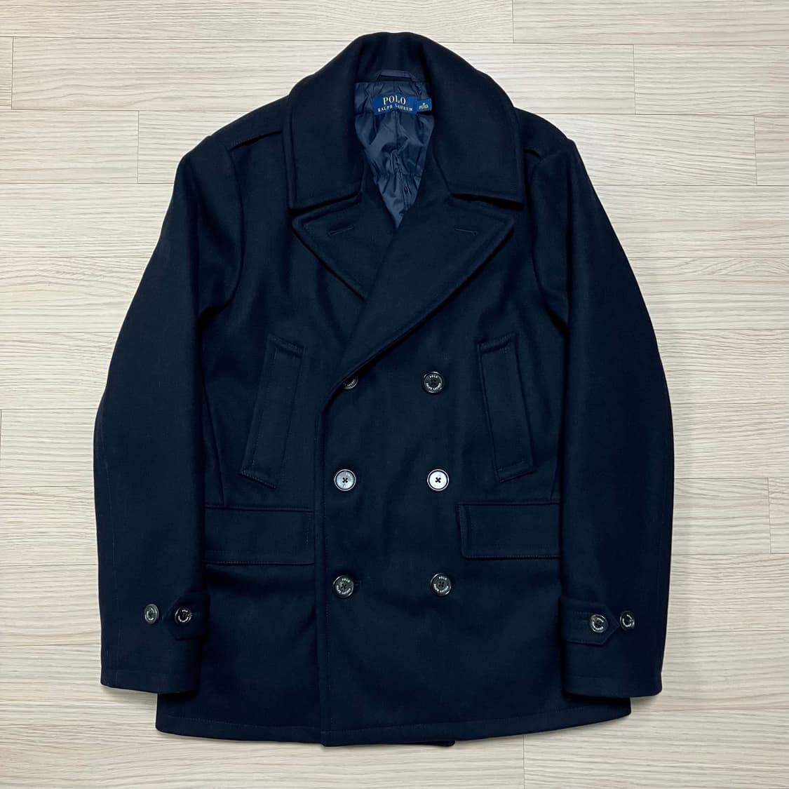 폴로 랄프로렌 덕다운 울 피코트 다크네이비 상품이미지5