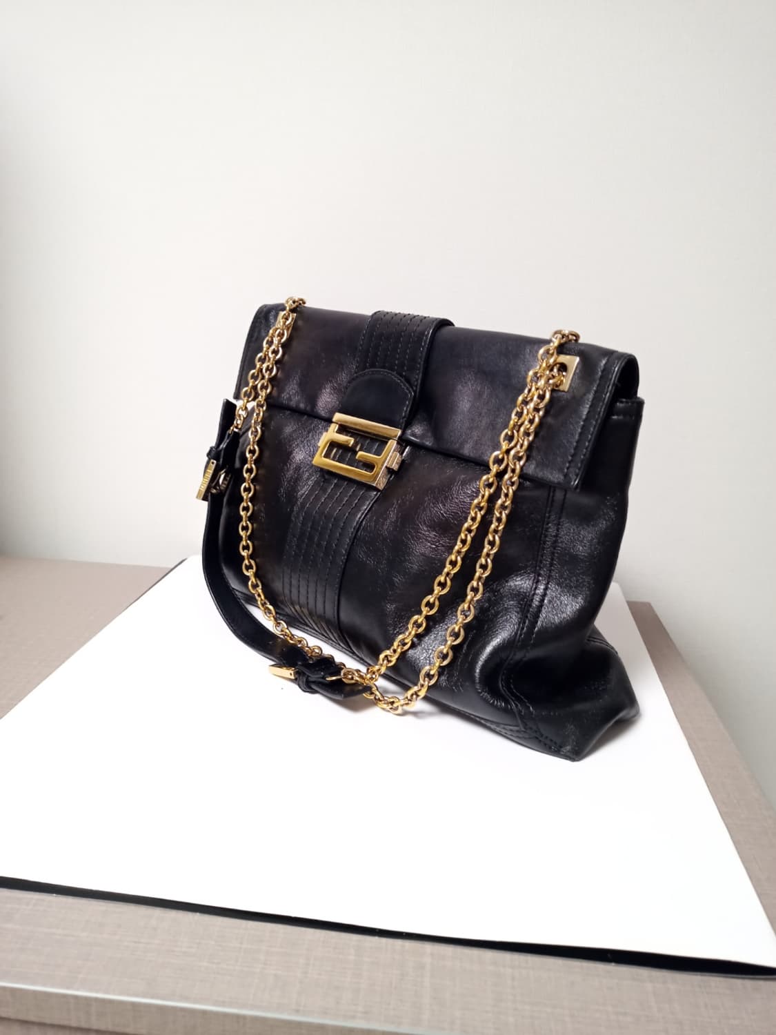 펜디 블랙 체인 숄더백 크로스백 상품이미지4