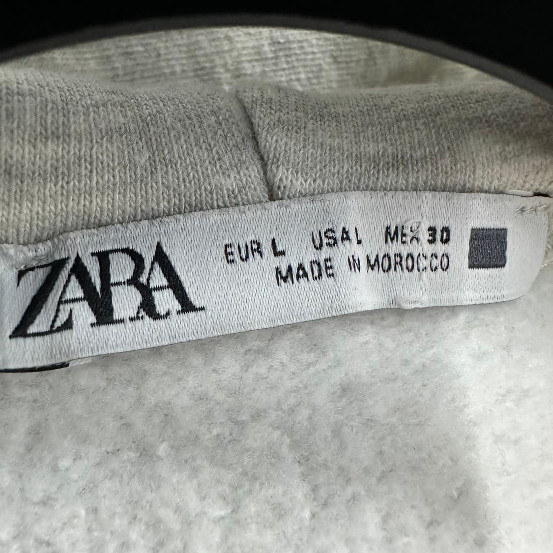 100 자라 여자 오버핏 후드티 상품이미지3