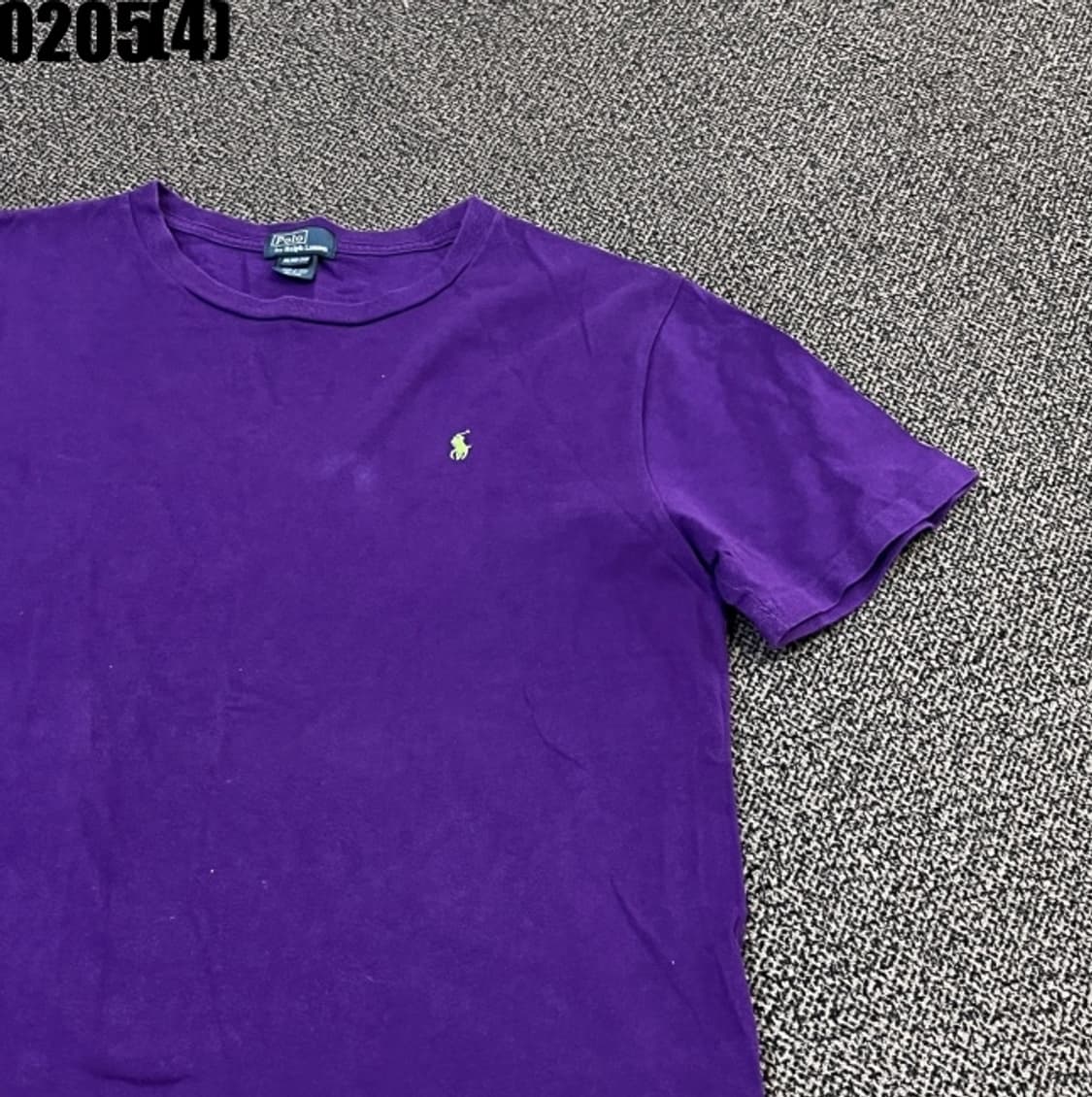 [XL] 폴로 랄프로렌 퍼플 반팔 티셔츠 0205(4) 상품이미지2