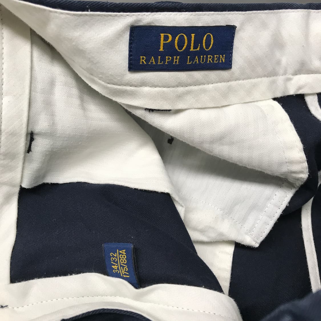 폴로 랄프로렌 치노 팬츠 네이비 34/32 상품이미지6