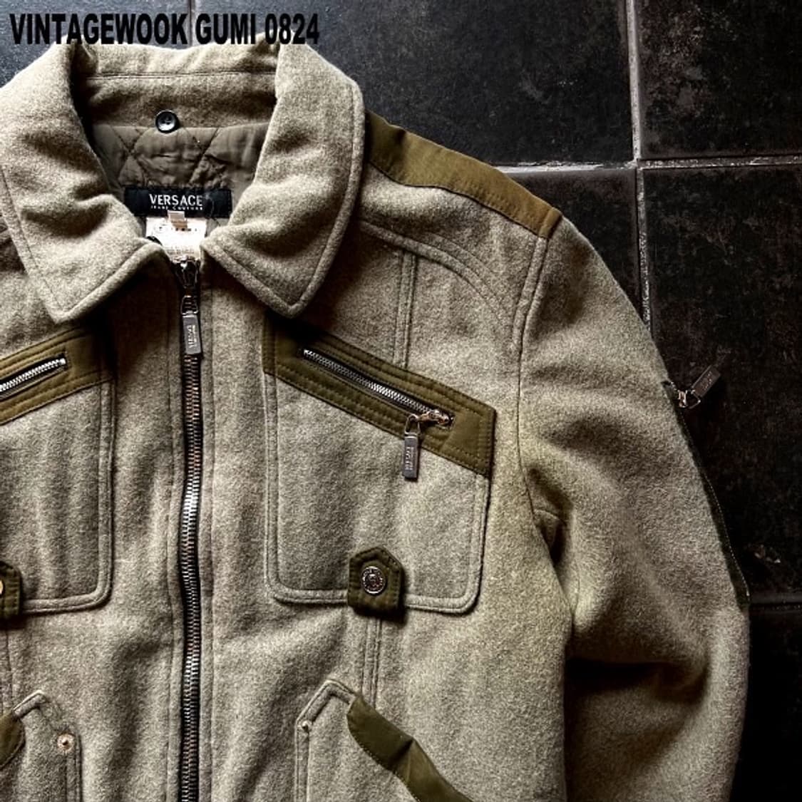 베르사체 아카이브 구형 헤비 아우터 상품이미지3