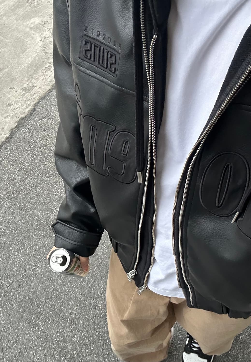 Nba leather jacket 상품이미지2