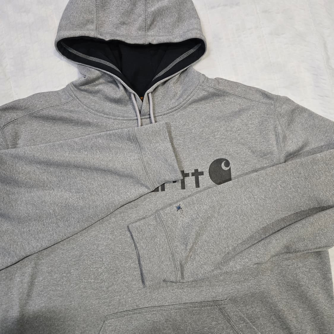 칼하트 남성 빅로고 후드티 상품이미지5