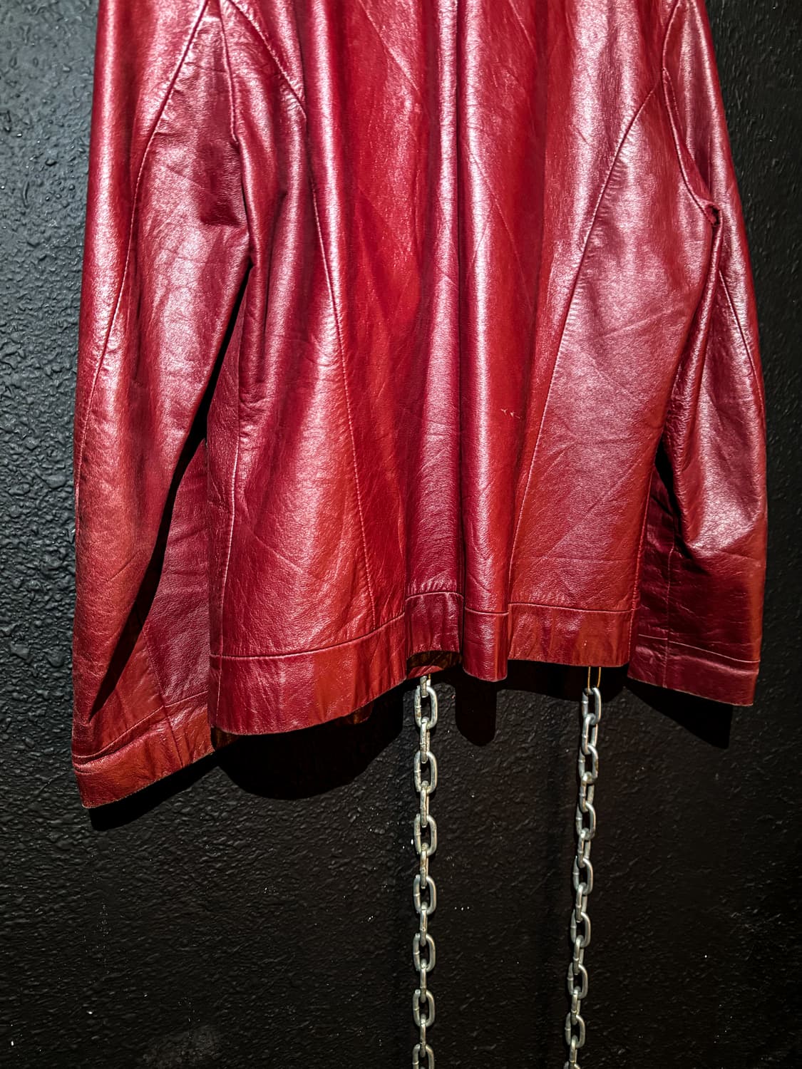 Red Sheep Leather Jacket 상품이미지7
