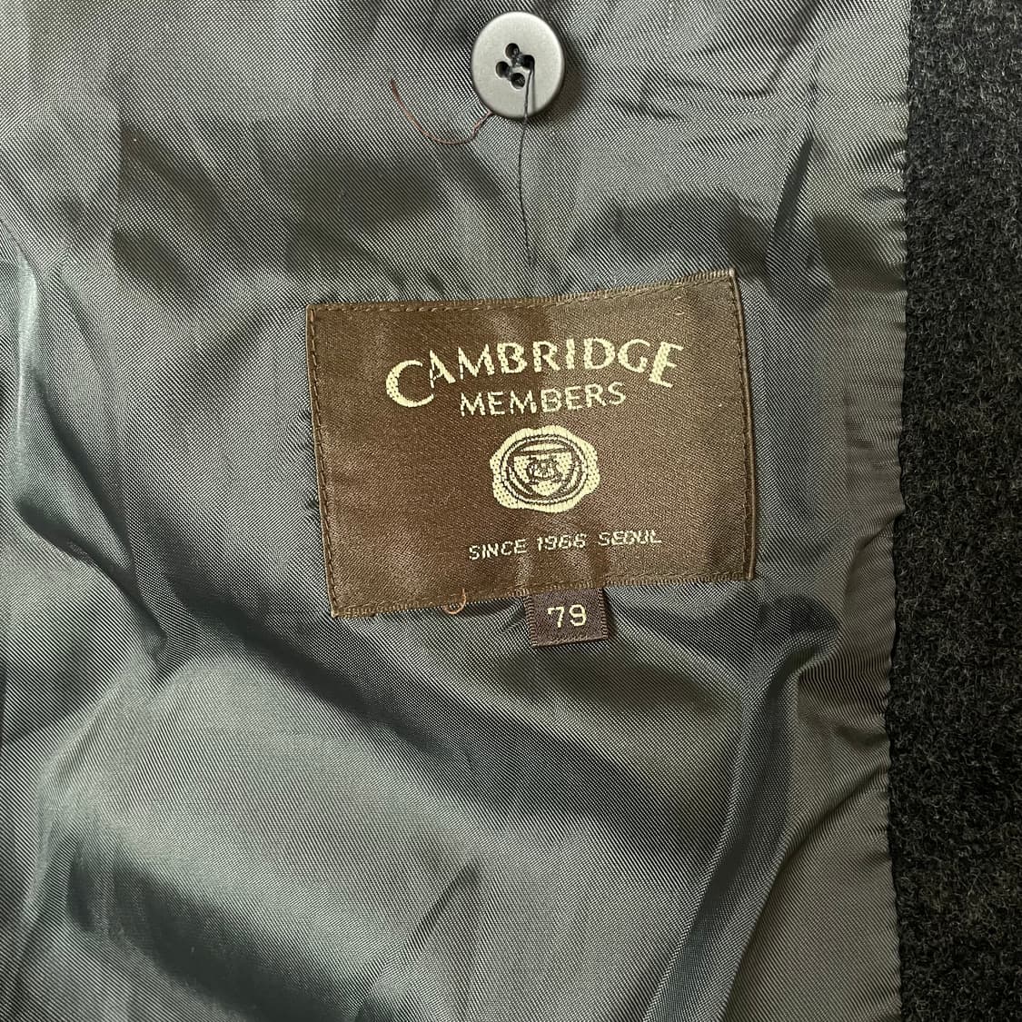 캠브릿지 그레이 울 코트 79 상품이미지5