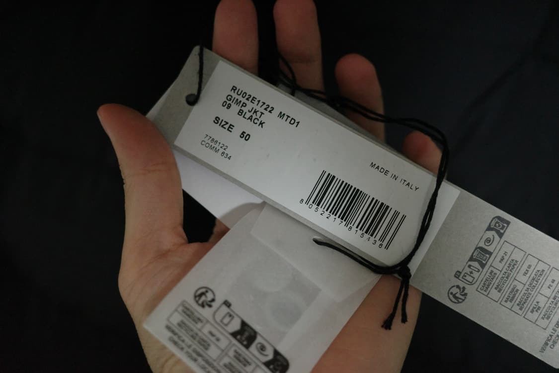 [50] 25FW 릭오웬스 김프 패딩 자켓 블랙 MTD1 상품이미지6