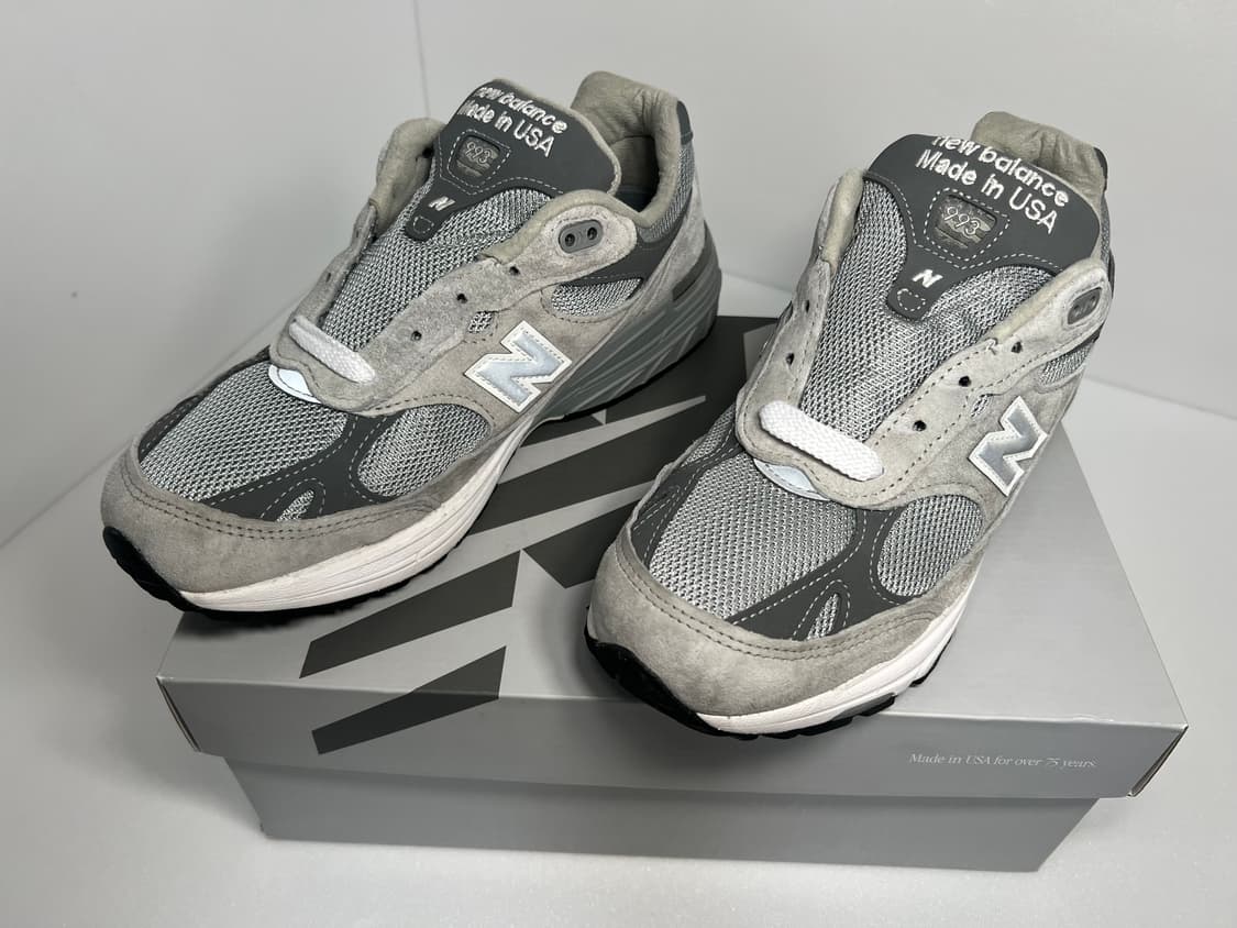 [W260] 뉴발란스 993 메이드인 USA B 그레이 상품이미지3