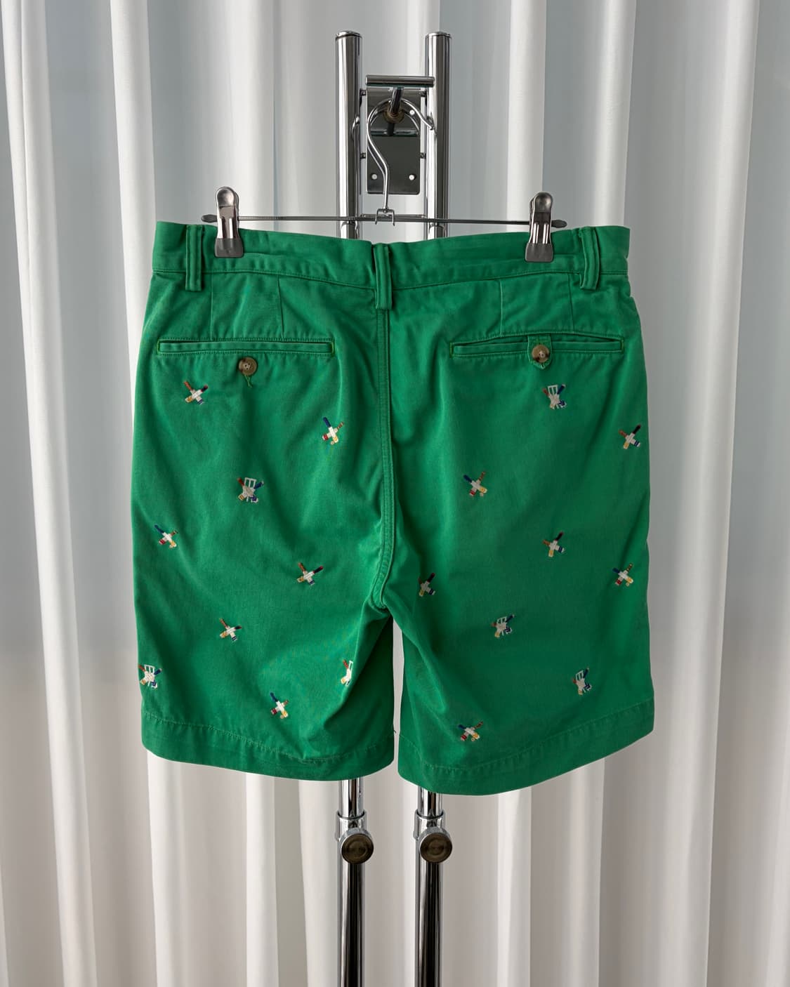 [30인치]폴로 랄프로렌 크리캣 자수 치노 하프 팬츠 상품이미지2