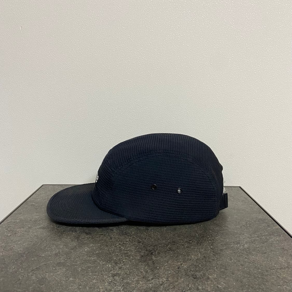 (OS) 슈프림 박스로고 캠프캡 모자 와플 네이비 블랙 상품이미지2