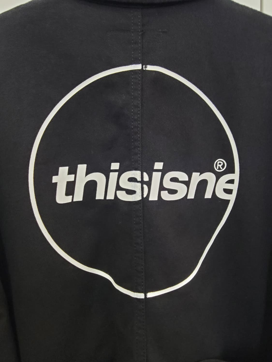 디네댓 thisisneverthat 블랙 워크 자켓 여성용 M사이즈 상품이미지8