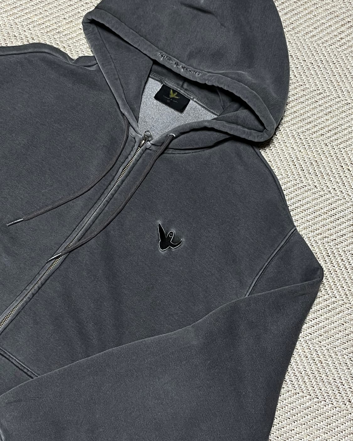 와릿이즌 마크곤잘레스 오버핏 피그먼트 후드집업 후드티 XL 상품이미지9