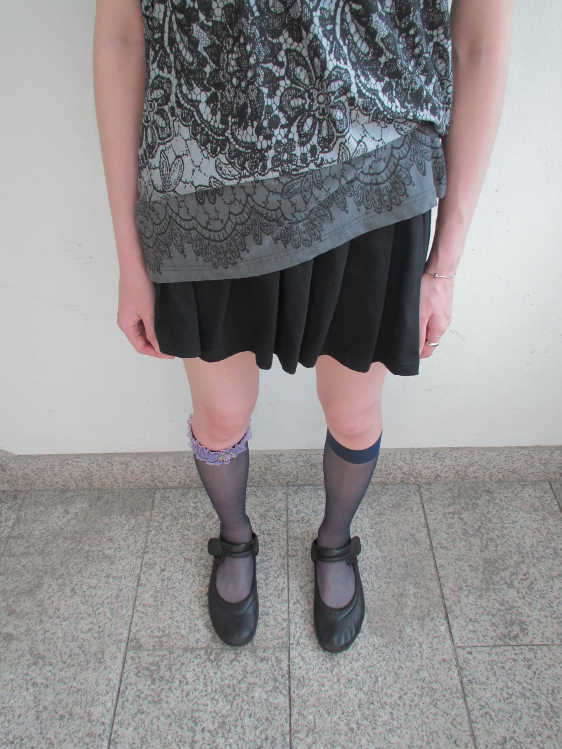 Pleats mini skirt 상품이미지1