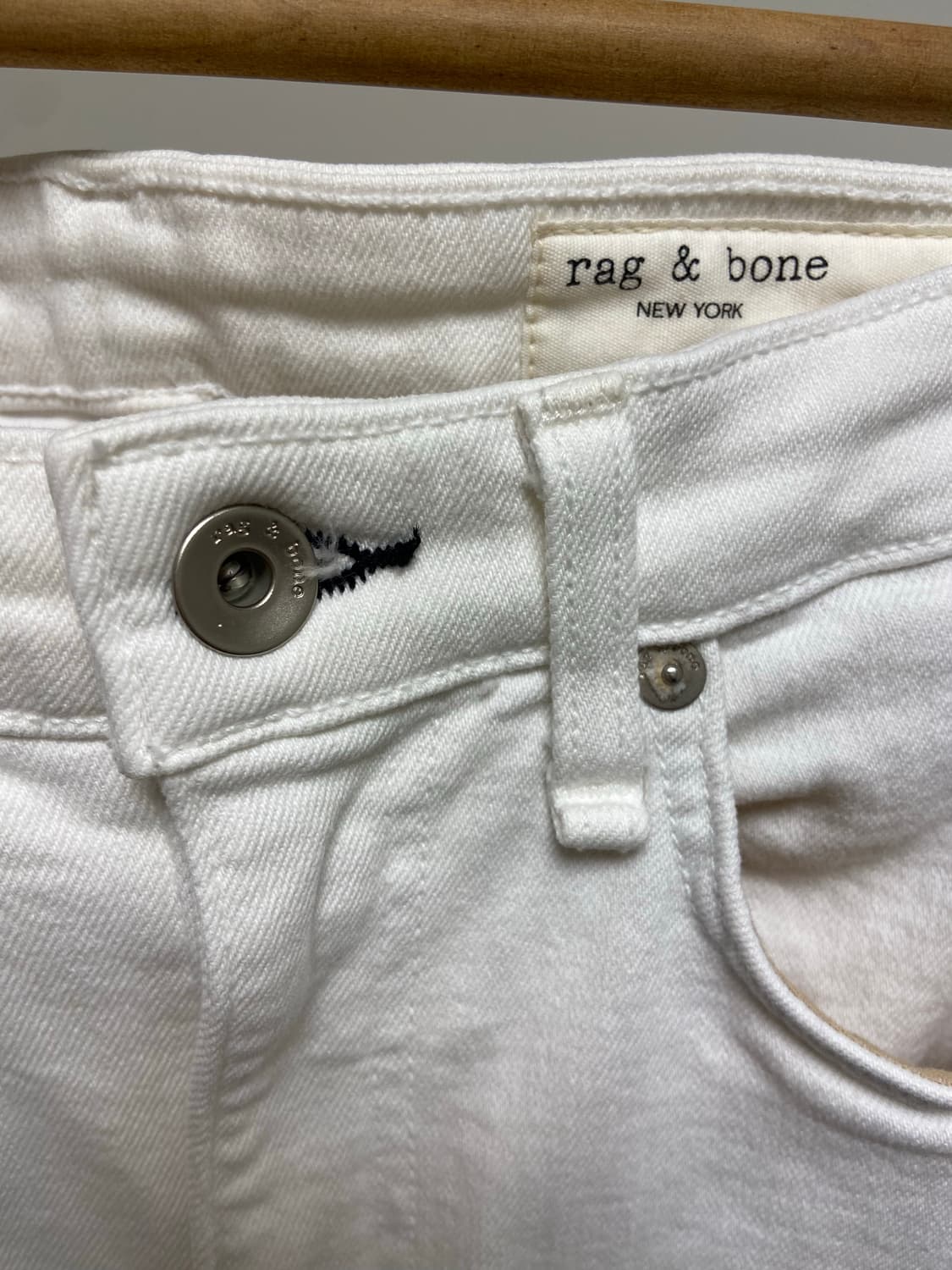 rag & bone 니나 하이라이즈 앵클 플레어 진 (미착용) 상품이미지4