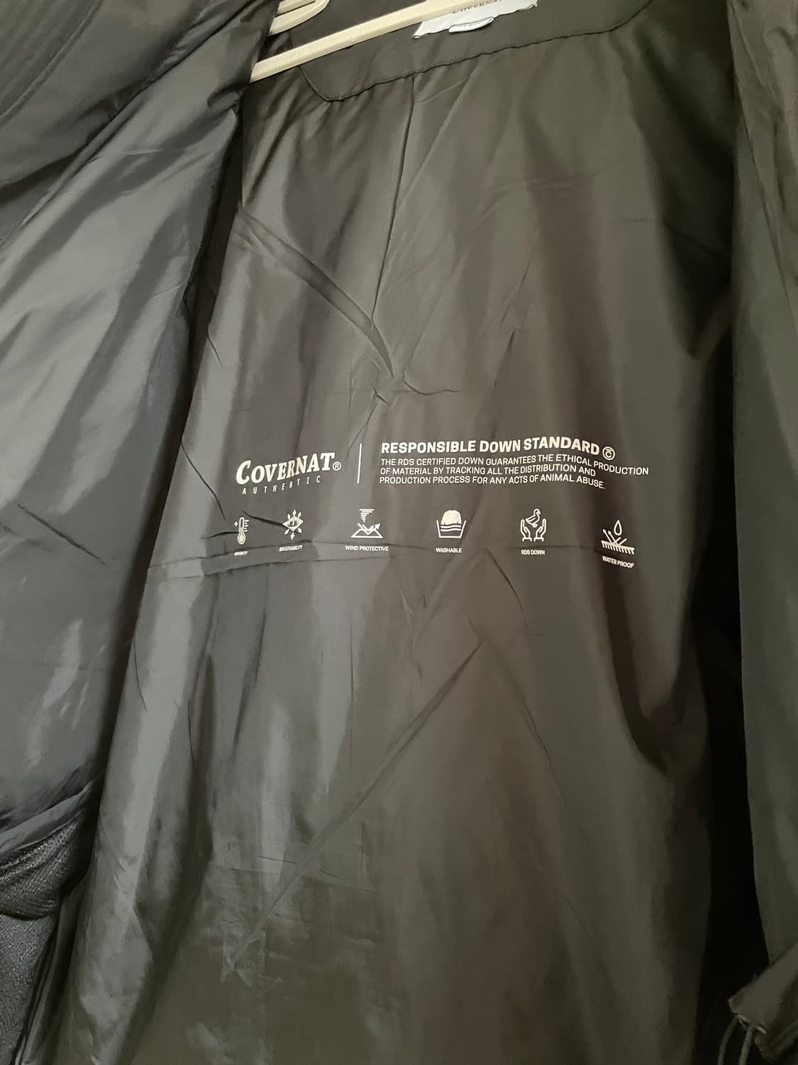 커버낫 RDS 플러피 다운 파카 남녀공용 상품이미지4