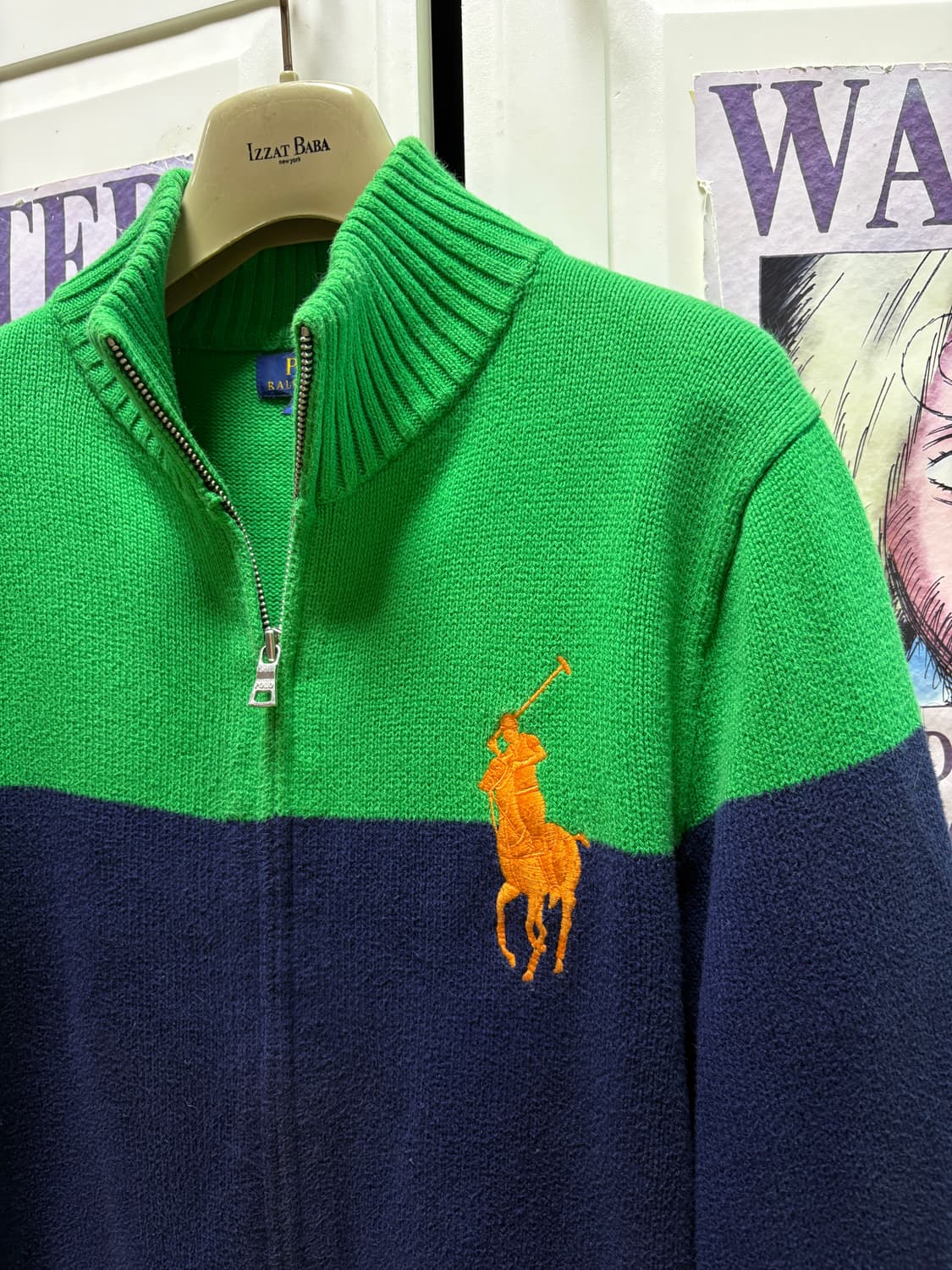 폴로 빅포니 니트 집업 S 상품이미지2