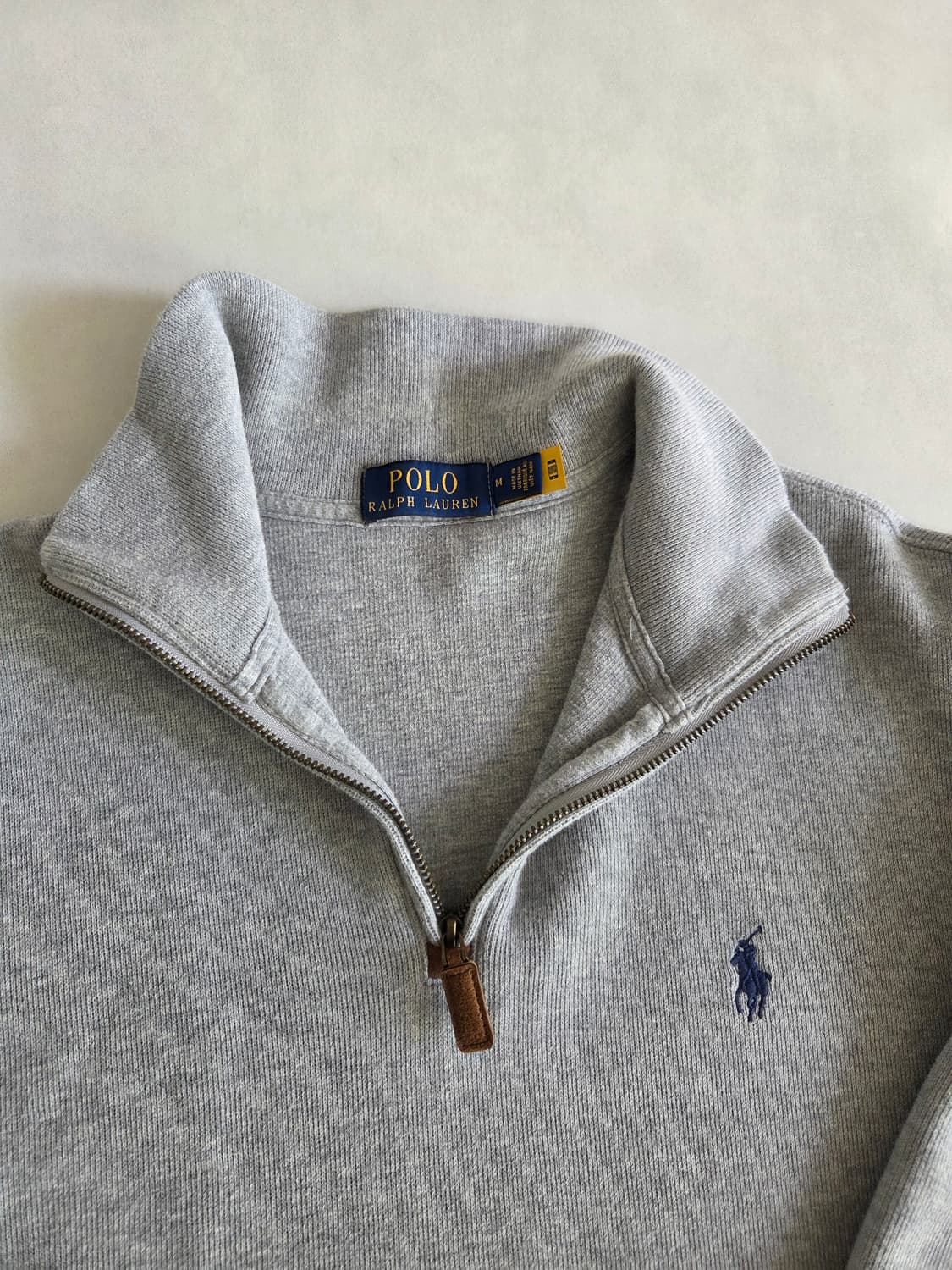 폴로 하프집업 스웻 팝니다(M) 상품이미지2