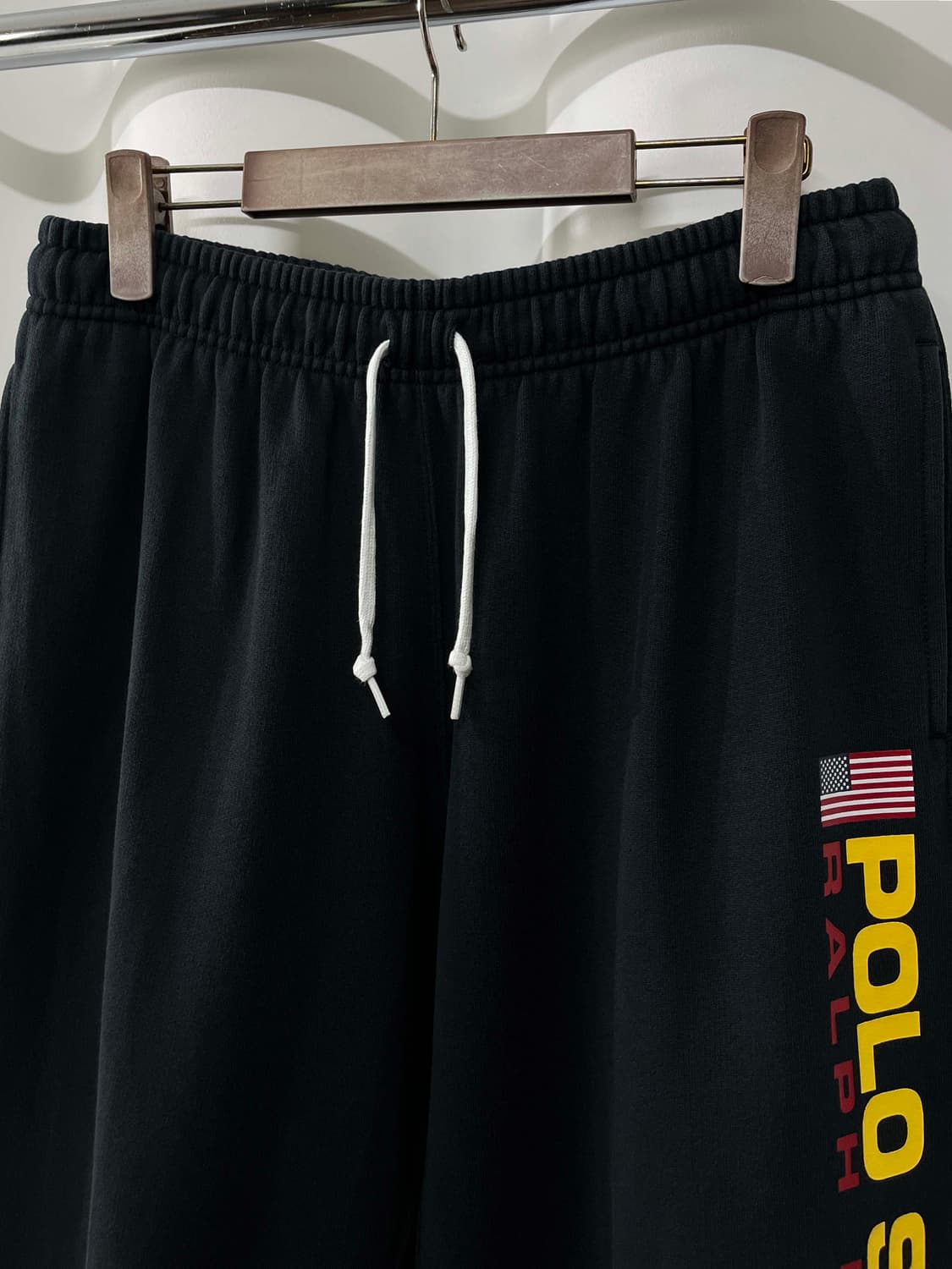 폴로 스포츠 스펠아웃 블랙 조거 스웻팬츠 상품이미지5