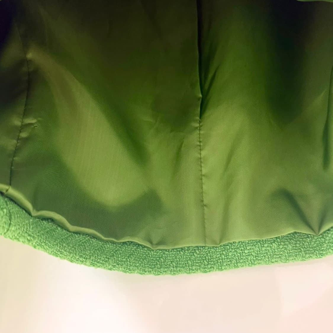 [ZARA] 리미티드 그린 트위드 자켓(실크안감/상태최상) 상품이미지9