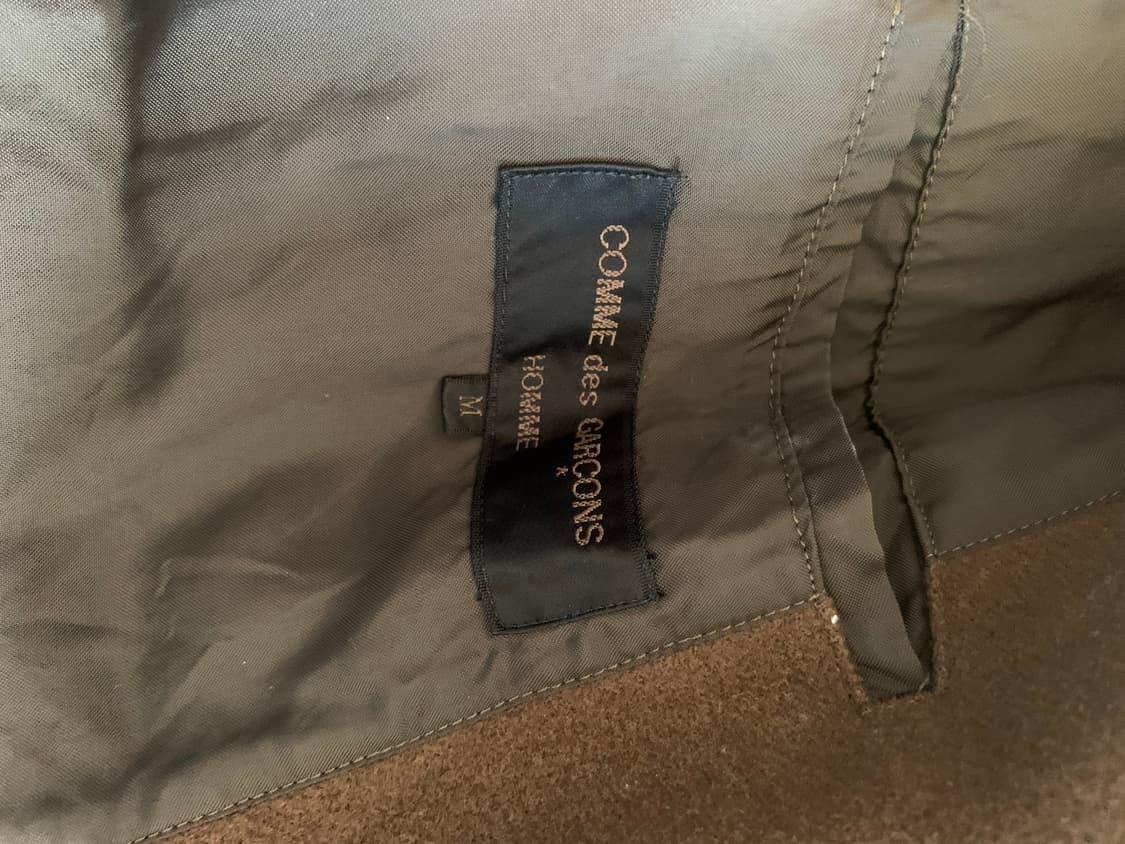 80s 꼼데가르송 옴므 울 케시미어 자켓 상품이미지4