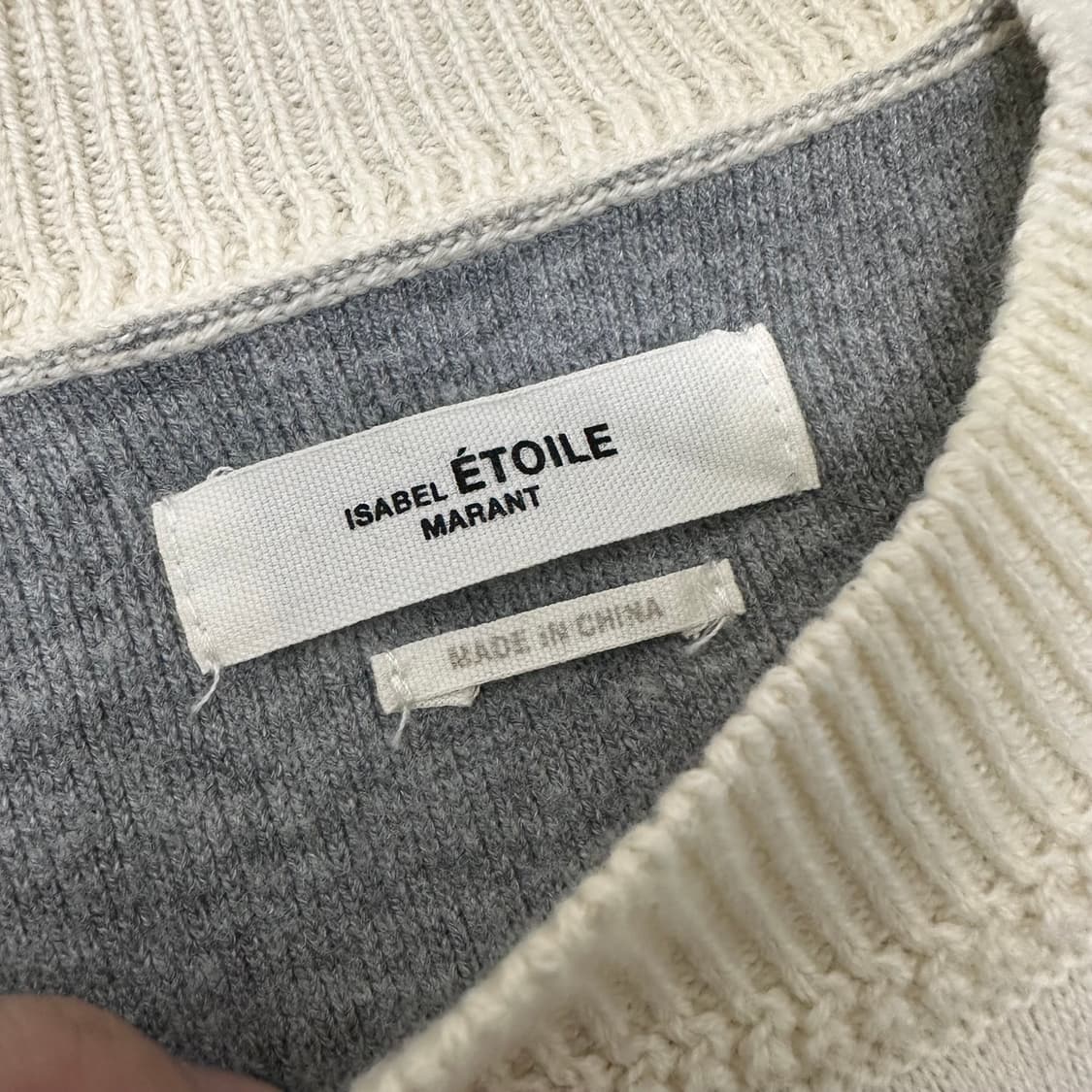 이자벨마랑 에뚜왈 여성 울 니트 36사이즈 상품이미지3